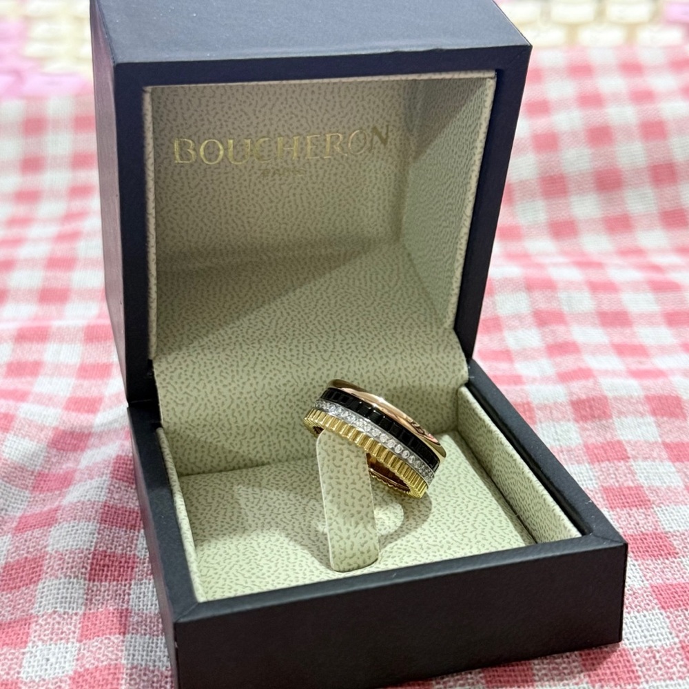 Boucheron Quatre Black Ring